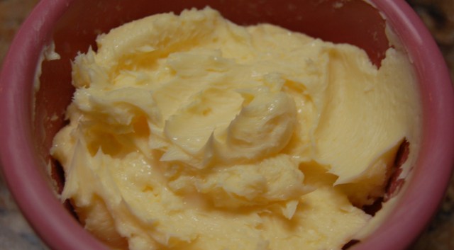 Finished butter