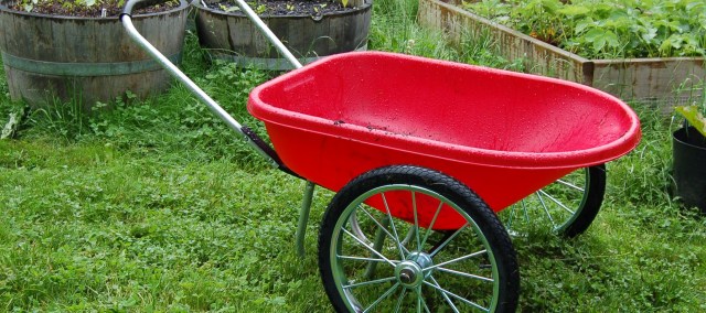 Wheelbarrow from Gardener's Supply