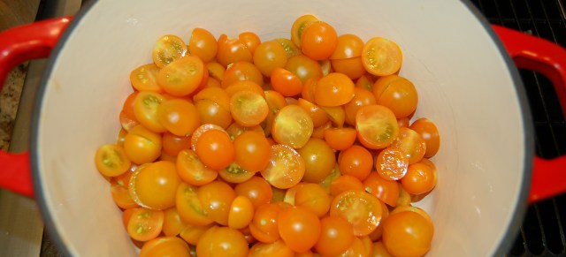 Sungold tomatoes