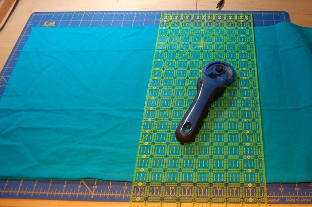 Cut desired bag height and depth Cut desired bag height and depth